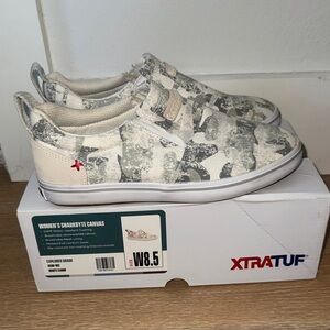 Xtratuf • Women’s Sharkbyte Canvas Shoe 8.5 Explorer Grade New in Box White Camo